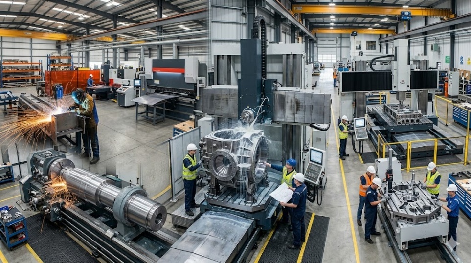 Heavy-Duty Machine Shop